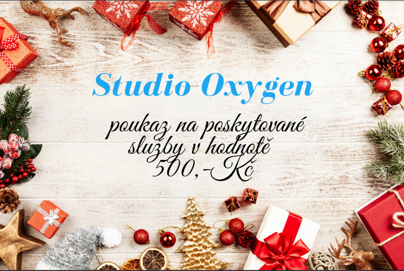 Dárkový poukaz Studio Oxygen